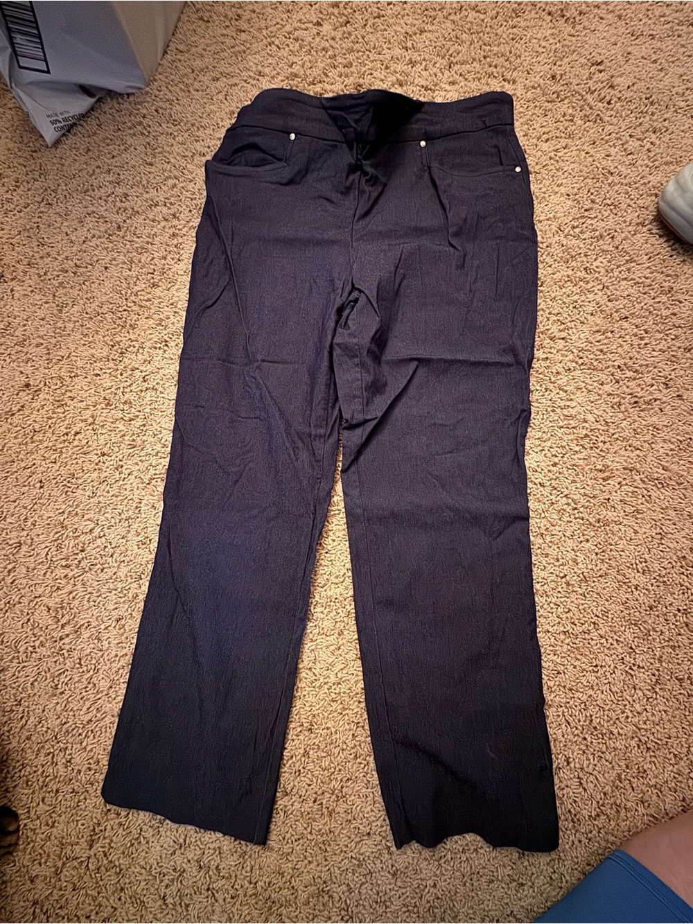 Hilary Radley Dark Navy Casual Pants